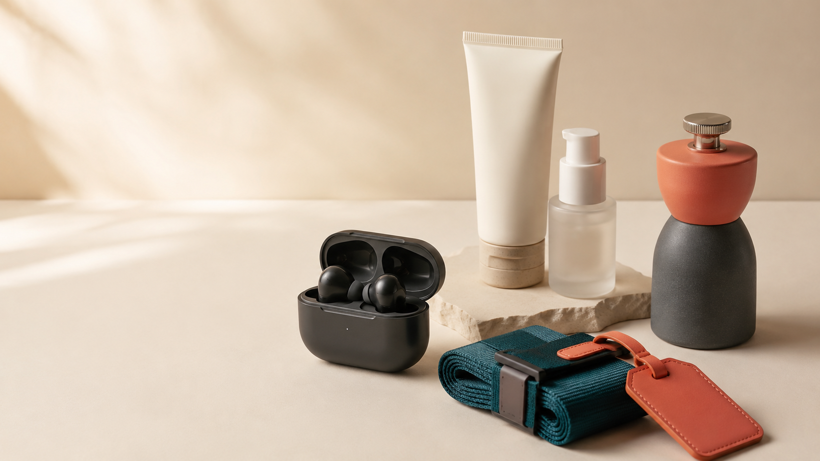 Unbranded everyday electronics, skincare, home and travel products